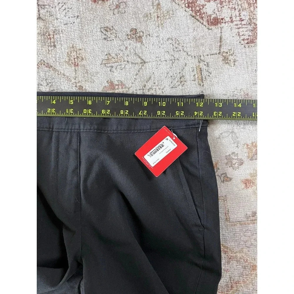 Spanx Polished Ankle Slim Black Pants Straight Womens Peite Size XS - Picture 8 of 10